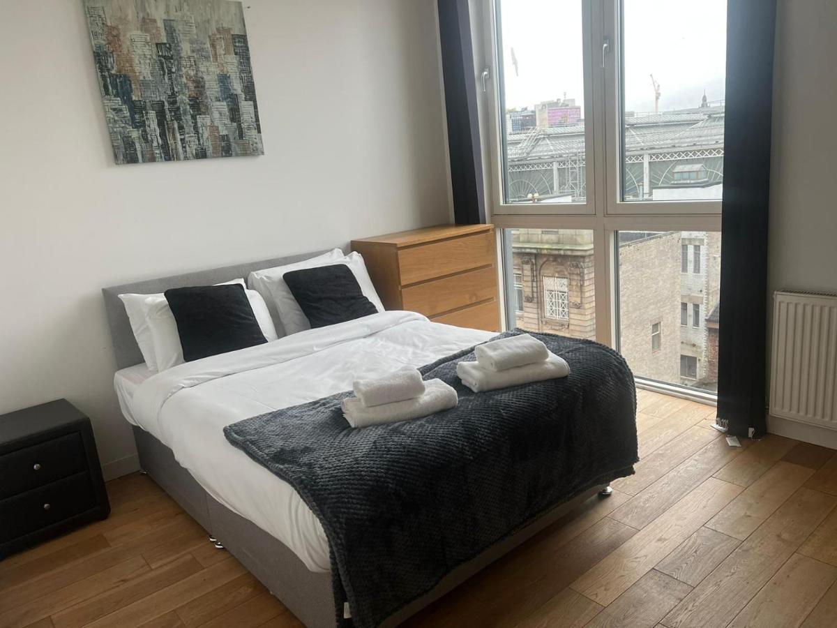 Modern 2Bd2Bath Apart Citycentre Glasgow Exteriör bild